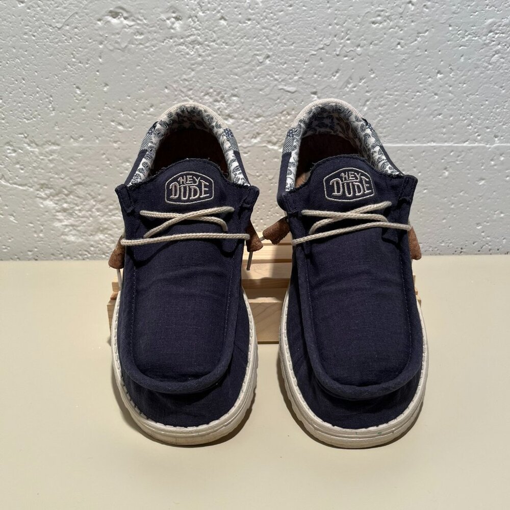 Hey Dude Men's Wally Craft Linen Casual Shoe - Picture 10 of 15